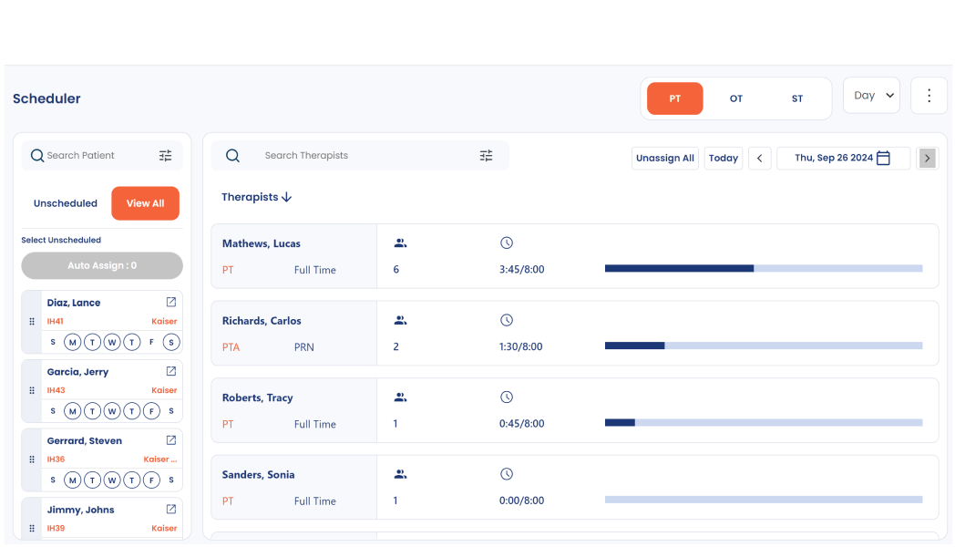 Struggling to keep up with patient compliance requirements? Innova’s Patient Planner providers immediate status on evals, discharges, recerts, etc. for compliant patient planning - in just a minute or two.